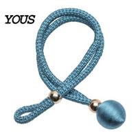 Strong Curtain Fasteners Fabric Tiebacks, Windows Hold Back, Holdbacks, Decorative Ties Holder Rope for Home Essential Bedroom Living Room Easy To Use G