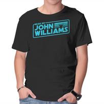 Unisex Crew Neck T-Shirt Music By John Williams Graphic Short Sleeve Casual Tee XL