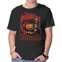 Unisex Crew Neck T-Shirt The Headless Forceman Graphic Short Sleeve Casual Tee XXXXL