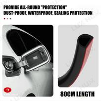 Car Fuel Tank Seal Strip Self-Adhesive Waterproof Car Weatherstrip On Fuel Tank Cap Dustproof Gap Filler Universal Weather Strip