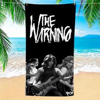 T-The Warnings Towel Microfiber Beach Towel, Quick-Dry, Sand-Free, Ultra-Fine Fiber, Super Soft. 60x35CMSYJ60