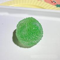 Sensory Stress Reliever Reusable Slushie Squeeze Ball with Crunchy Crackling Noise Creative Moldable Fidget Putty for All Ages žalia