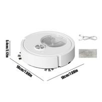 300 Mah Self Cleaning Robot Vacuum Smart Cleaning Device Type-C Rechargeable Floor Robot Vacuum For Pet Hair Dust Carpet
