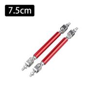 2Pcs Adjustable Car Bumper Lip Splitter Support Bar Kit 75/100/150/200mm Universal Racing Tuning Styling Parts gray