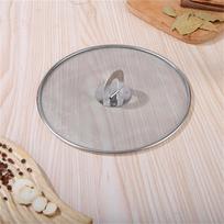 Stainless Steel Oil Splatter Screen Mesh Frying Pan Lid Cover Kitchen Cooking Anti-Splash Guard 25/29/33cm