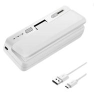 Mini Plastic Bag Sealer Heat Bag Sealing Machine Food Packaging Plastic Bags Sealer Clip Bag Handheld Rechargeable Heat Sealer balta