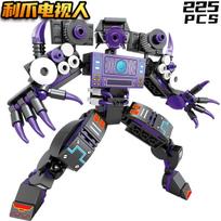 New Skibidi Toilet Builing Blocks Toy Titan Clock Man 5.0 Zombie Universe Titan King Camerman Speakerman for KidsBirthday Gifts Paper Manual