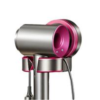Suction Cup Hair Dryer Storage Rack Foldable Bathroom Organizer  Most Hair Dryers rožinė raudona spalva