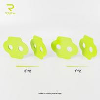 Rrskit Kalnų Dviračio Batų Kątelių ir Aukščio Reguliavimo Šaibai Mountain Bike Cleat Correction Shims