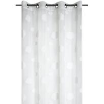 Firana Moby Biała 140X260 Cm Chmurki