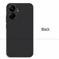 Xiaomi Poco C65 dėklas viršelis prabangus TPU smūgiams atsparus skystas silikonas apsauginis telefono galinis dangtelis skirtas Xiaomi Poco C65 Poco C65 juoda