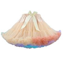 Balta Juoda Krinolino Apatinis Sijonas Sijonas 2 sluoksnių Nėrinių Apatinis Sijonas Moteriškas Pūstas Tutu Sijonas Mini Sijonui Rock Moterims Klubinis Apranga 40cm beige
