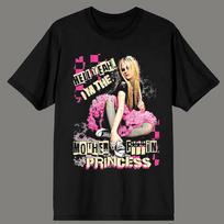 AŠ ESU Šlykšti Princesė Avril Lavigne Juodi Marškinėliai Vyriški S4XL Zn393 Unisex Marškinėliai S
