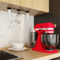 2 Pack Stand Mixer Attachment Holders, Food Mixer Accessories Hooks for All Stand Mixer Attachment China Mainland