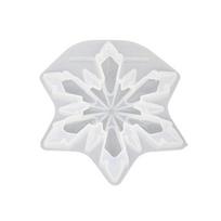 A52E Snowflake Pendant Mould Silicone Mold for Christmas Tree Decoration Jewelry Tool