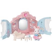 Sylvanian Families Hair Salon Carriage Stylish Room Mark Ages Toy Dollhouse Sylvanian Families Epoch [Sparkling Set] (ST Certified) 3+ Co., Ltd. rožinė
