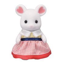 Sylvanian Families Doll Mouse ST Mark Certified Ages Toy Dollhouse Sylvanian Families Epoch [Marshmallow Girl] NE-106 3+ Co., Ltd.