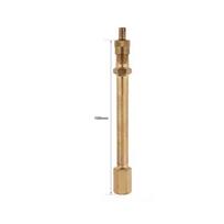 100mm/140mm/200mm Air Tyre Stem Extender Gold Auto Tire Valve Extension Adaptor  Auto Repair 100mm