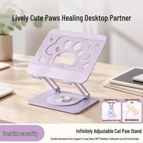 SayRose Cat Paw Ergonomic Laptop Stand with 360° Rotation