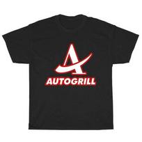 Nuostabus Autogrill Būtinas Logotipas Amerikietiški Marškinėliai Juokingi Dydis S iki 5XL XXXL red
