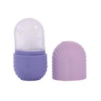 Silicone Shell Pattern Ice Mold 1Pcs For Face Ice Roller Beauty Care Tool Puffiness Relief Skin Tightening DIY A3