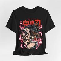 Nezuko Anime Unisex Tee, Graphic Tee, Manga Shirt Fans, Cosplay [...] XXXL