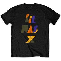 Lil Nas X Unisex Tshirt Scrap Letters S