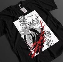 Naruto Shirt Pain Tshirt Yahiko TShirt Jiraya Anime Conan Akatsuki Unisex Tee S