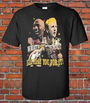 Vintage Recreated MJ Playing Card Bootleg Tee Graphic TShirt S