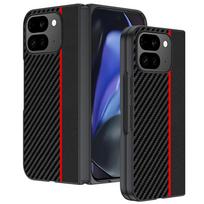 Compatible with Google Pixel 10 Pro Fold case, carbon fiber Kevlar textured 9 Pro fold protection Googlegooglepixel10profold
