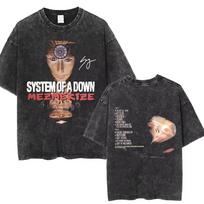 System Of A Down TShirts Graphic Print SOAD Tees Cotton Unisex Tops And Shirts XL