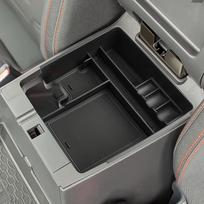 SHAOHAO for 2025 2026 Nissan Frontier Center Console Organizer Tray 2022-2025 2026 Nissan Frontier (S/SV/Pro-X/Pro-4X/SL) Console Tray Frontier 2023 2022-2026 Frontier Black