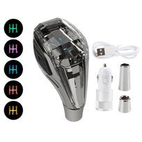 Universal LED Illuminated Shifter Knob With Multiple Color Option For Enhances Car Interior Ambience Easy Installation
