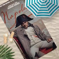N-Napoleon Bonaparte Office Towel Polyester Beach Towel Quick Dry Sand Free Bath Towel For Summer Pool Travel Vacation 60x35CM