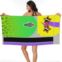 Montgomery Gator Fazbear Entertainment Beach Towel Soft Microfiber Quick Dry Absorbent Quick Towels For Pool 70x140 cm