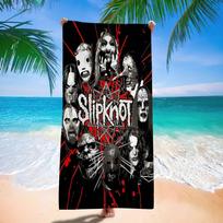 Band S-Slipknot Music Microfiber Beach Towel Absorbent Quick Dry Soft Yoga Swimming Resort Mountain Climbing Towel Cotton 30x30cm