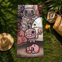 Game T-The B-Binding Of I-Isaac Towel Beach Towel, Quick Drying Absorbent Bath Towel For Swim,Gym,Camping,Outdoor Hot 35X60cm