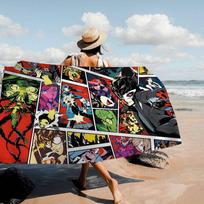 P-Persona 5 C-Classic Anime Microfiber Blanket Quick Drying Beach Towels Oversized Printing Super Absorbent Pool Towel Blanket Cotton 30x30cm