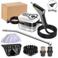 Steam Cleaner Steam Cleaner With Adjustable Temperature For Home Kitchen And Appliance Disinfection Black White EU