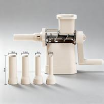 1 Set  Manual Sausage Stuffing Machine for Homemade Sausages Stainless Steel Sausage Syringe Meat Injector Tool Kitchen Gadgets balta
