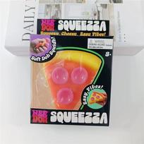 Needoh Squeezza Picos Pyrago Žaislas Minkštas Rinkinys Švelnus Tampus Autizmas ADHD Fidget Streso Malšinimas Sensorinis Žaislas Vaikams Suaugusiems Dovana black