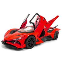 1:24 Scale Apollo EVO Alloy Toys Models Cars 4 Doors Opened Diecast Vehicle Light Sound Sports Car for Children Birthday Gifts