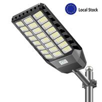 High Capacity 20Ah LiFePO4 Battery Motion Sensor Remote Control All-in-One Solar Street Lamp German Warehouse EU Local Stock LA076W 20000mAh