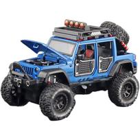 1/24 Scale Pull Back Toy Car Die-cast Model Car, Alloy Body with Sound and Light Shock Absorber Toy Gift for 3 4 5 6 7 8 Years Old Boy Girl 1/24-Size:20.5*12*10.5cm mėlyna