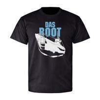 DAS BOOT Atlantic Ocean U96 German Submarine Movie Series T-Shirt 100% Cotton O-Neck Short Sleeve Casual Mens T-shirt Size S-... S įvairiaspalvis