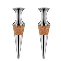 2pcs Zinc Zinc Zinc Alloy Wine Bottle Sealer Conical Shape Wine Cork Creative Wine Saver  Wedding Cork