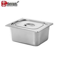 Stainless Steel Gastronorm Food Pan with Lid