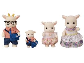 Sylvanian Families Doll Set ST Mark Ages 3 and Toy Sylvanian Epoch [Goat Family] FS-43 Certified, Up, Dollhouse, Families, Co., Ltd.