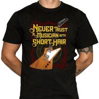 Guitar Humor T-Shirt - Hard Rock / Heavy Metal - 100% Preshrunk Cotton T-Shirt XXL