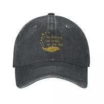 She Believed She Could So She Did | Golden Cap Cowboy Hat sun hat for children Hat girl Men's juoda